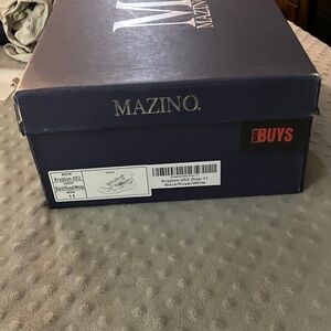 Mazino Men's Athletic Shoes - Black, Royal, and White